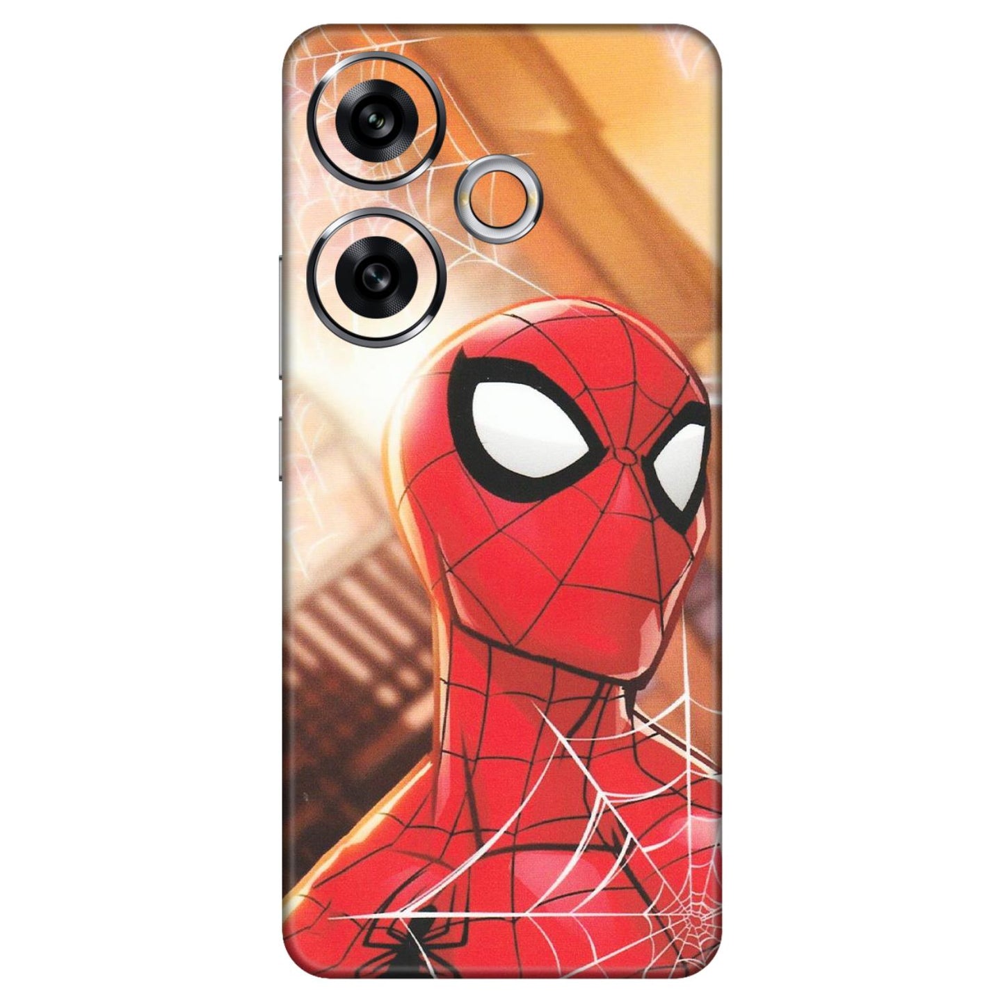 POCO Phone Skins (All Models) - Spiderman Face New - Matte Finish (M-41) Poco F6 (5G)