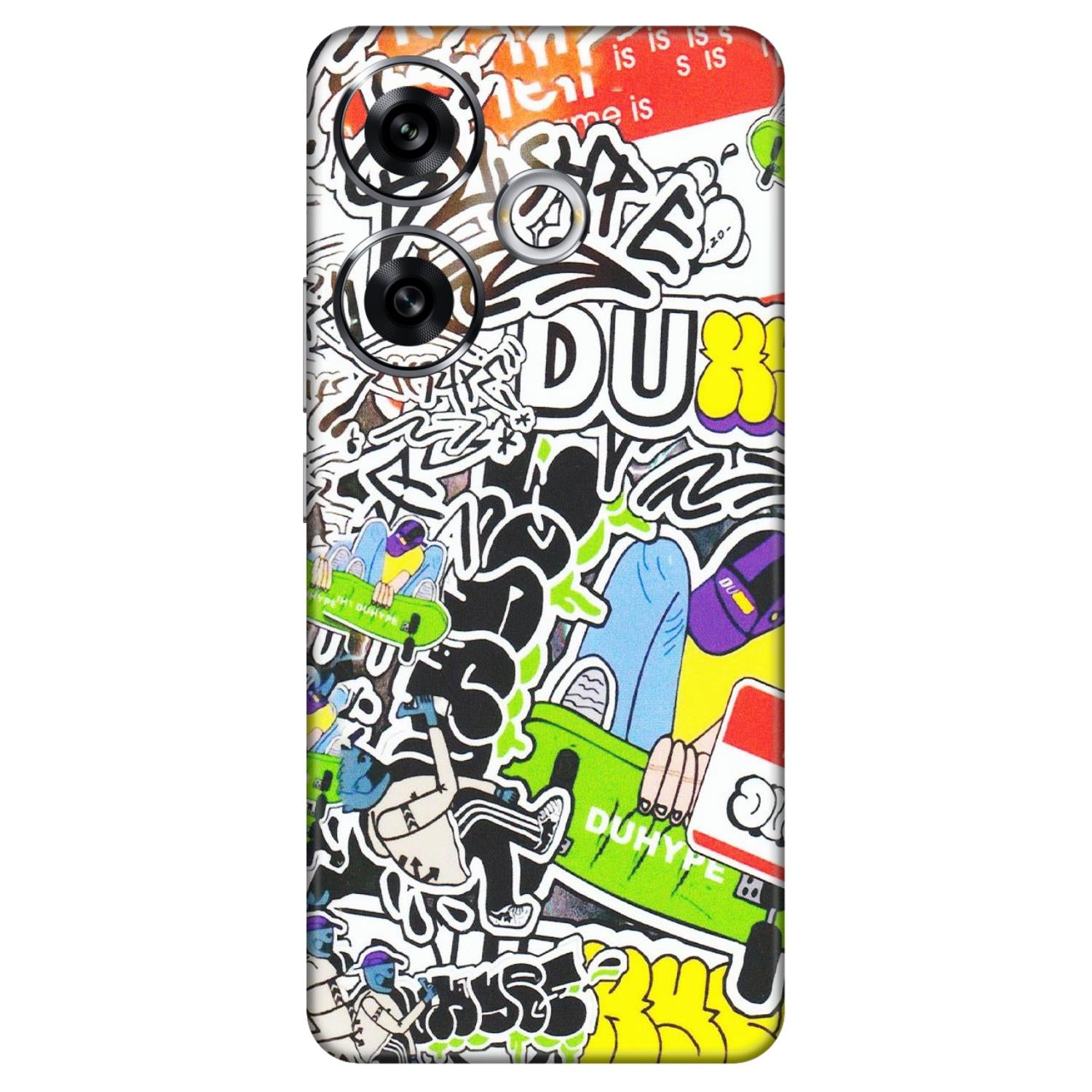 POCO Phone Skins (All Models) - Dope Graffiti - Matte Finish (M-61) Poco F6 (5G)