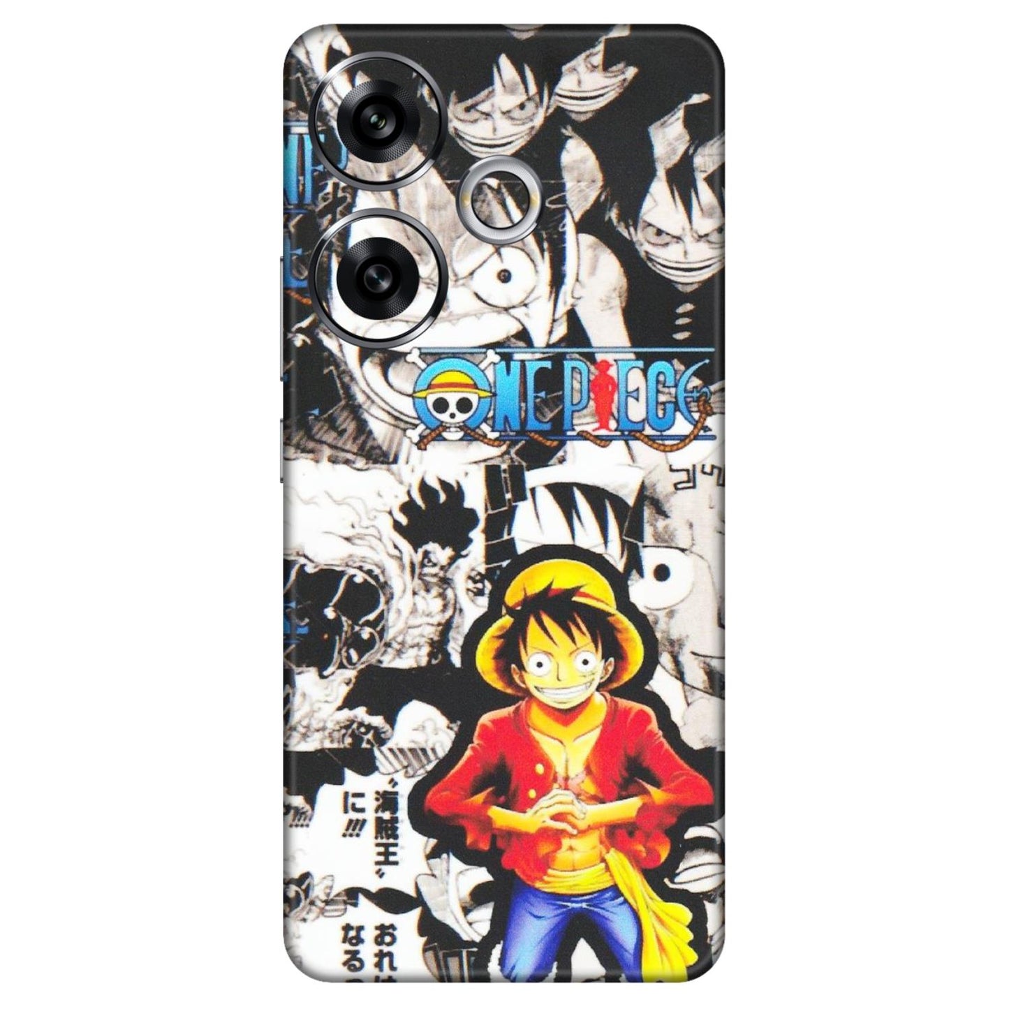 POCO Phone Skins (All Models) - One Piece B&W - Matte Finish (M-63) Poco F6 (5G)