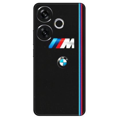 POCO Phone Skins (All Models) - Styling With Black BMW - Matte Finish (M-74) Poco F6 (5G)