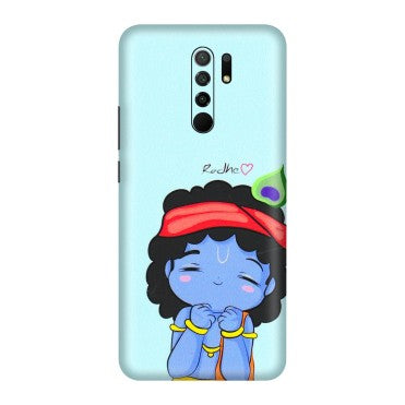 POCO Phone Skins (All Models) - Radhe Radhe Cute Toon - 3D Embossed Finish (L-05) Poco M2