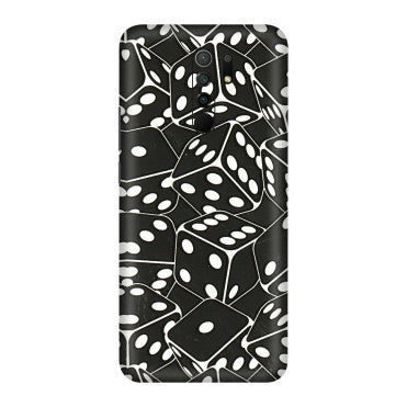 POCO Phone Skins (All Models) - Big Black Dices - 3D Embossed Finish (L-106) Poco M2