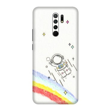 POCO Phone Skins (All Models) - Milkyway Astronaut - 3D Embossed Finish (L-110) Poco M2