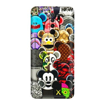 POCO Phone Skins (All Models) - More Mickey Mouses - 3D Embossed Finish (L-118) Poco M2