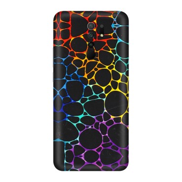 POCO Phone Skins (All Models) - Abstract Art MultiColour - 3D Embossed Finish (L-133) Poco M2