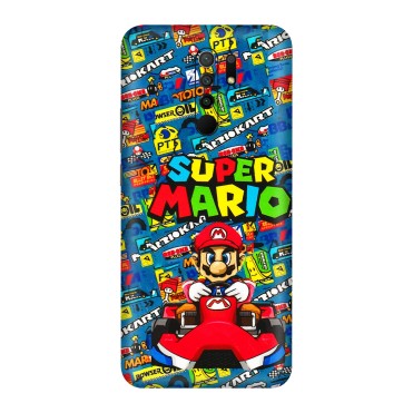 POCO Phone Skins (All Models) - Super Mario Kart - 3D Embossed Finish (L-140) Poco M2