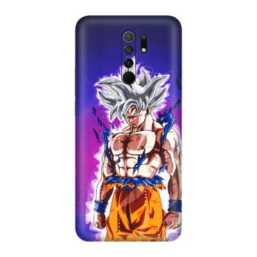 POCO Phone Skins (All Models) - Goku Purple Anime - 3D Embossed Finish (L-147) Poco M2