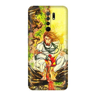 POCO Phone Skins (All Models) - Lord Hanuman - 3D Embossed Finish (L-152) Poco M2