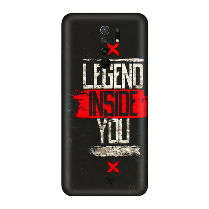 POCO Phone Skins (All Models) - Legend Inside You - 3D Embossed Finish (L-186) Poco M2