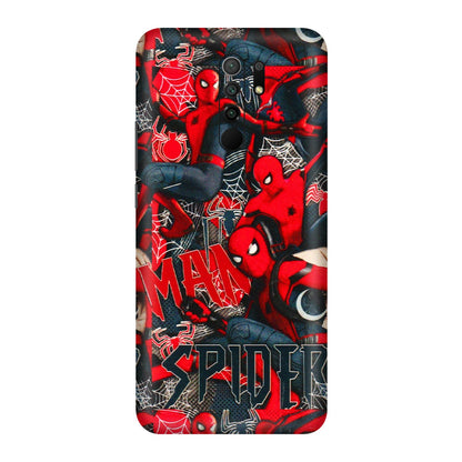 POCO Phone Skins (All Models) - SpiderMan Cool - 3D Embossed Finish (L-188) Poco M2