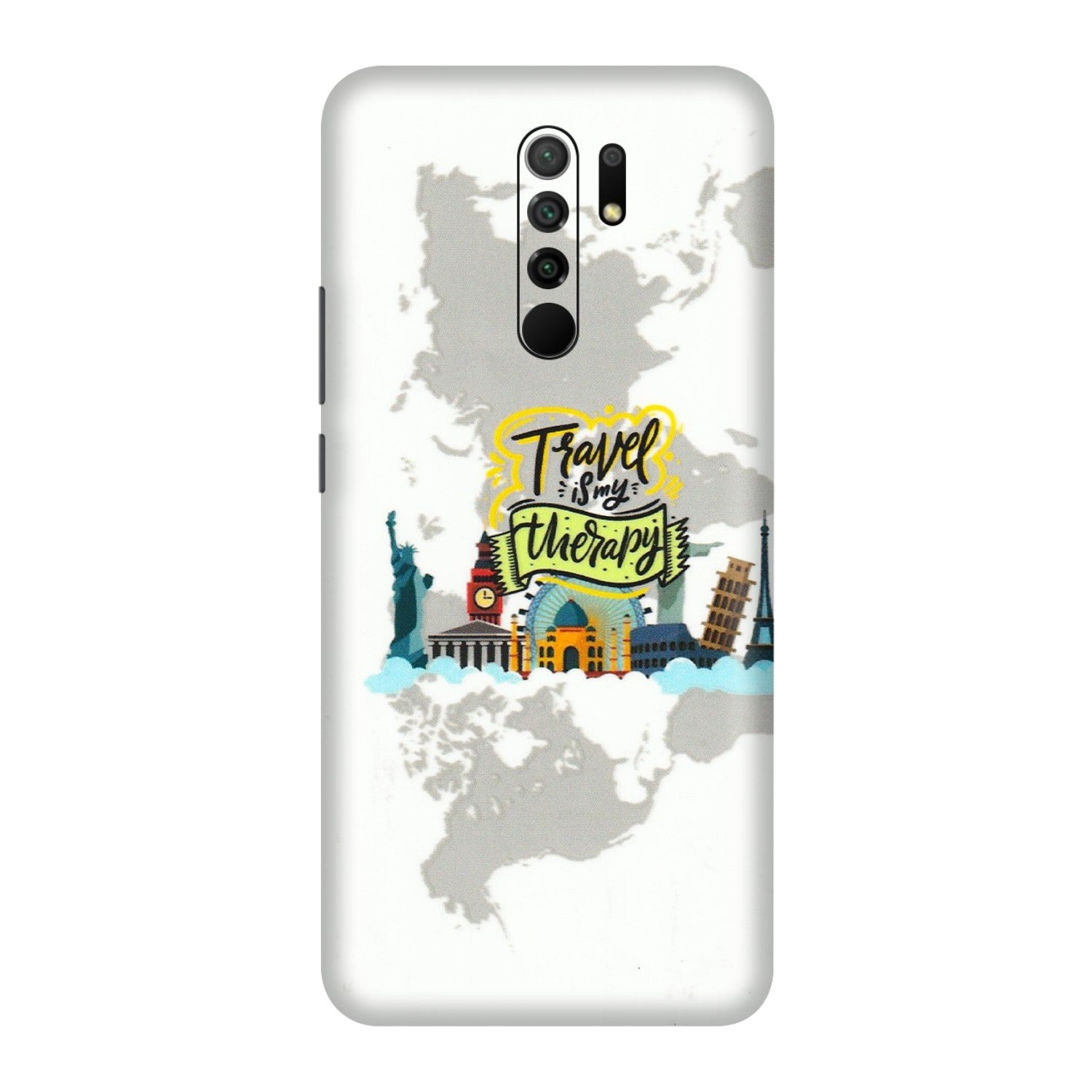 POCO Phone Skins (All Models) - Travel Therapy - 3D Embossed Finish (L-199) Poco M2