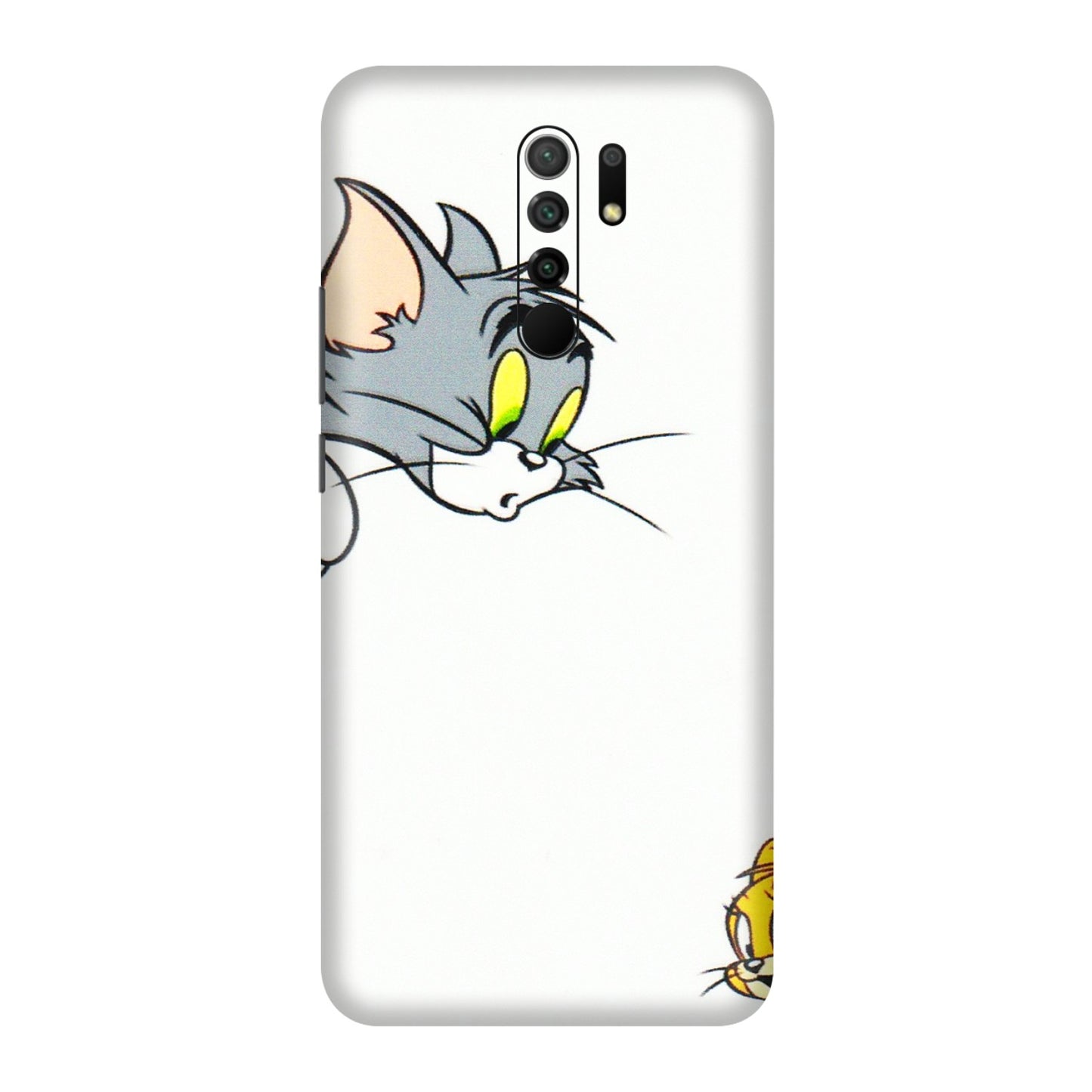 POCO Phone Skins (All Models) - Cute Tom And Jerry - 3D Embossed Finish (L-220) Poco M2