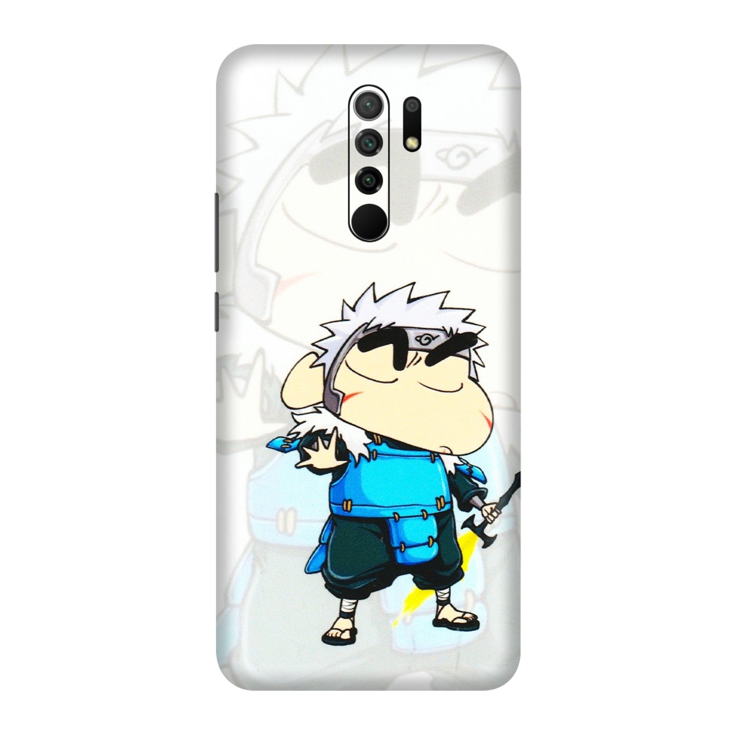 POCO Phone Skins (All Models) - Angry Young Shinchan - 3D Embossed Finish (L-226) Poco M2