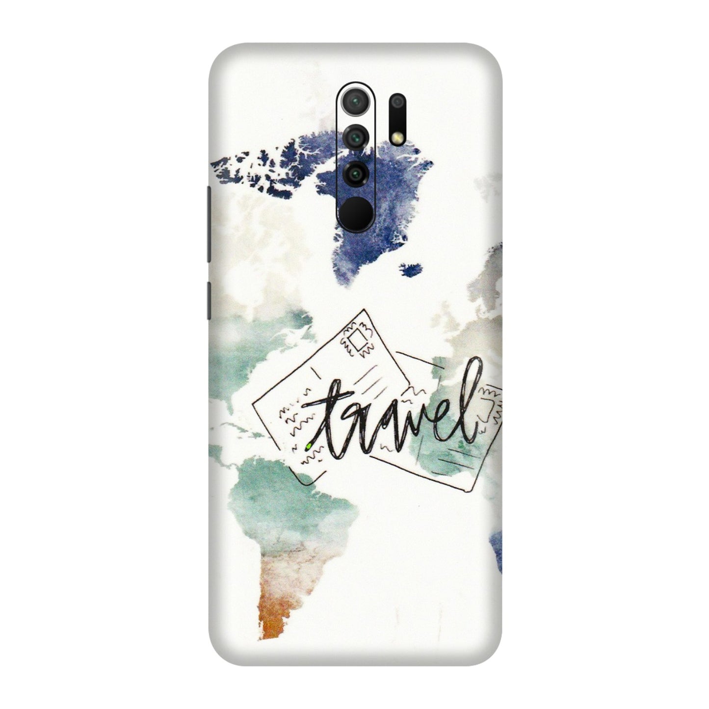 POCO Phone Skins (All Models) - Travel The World - 3D Embossed Finish (L-232) Poco M2