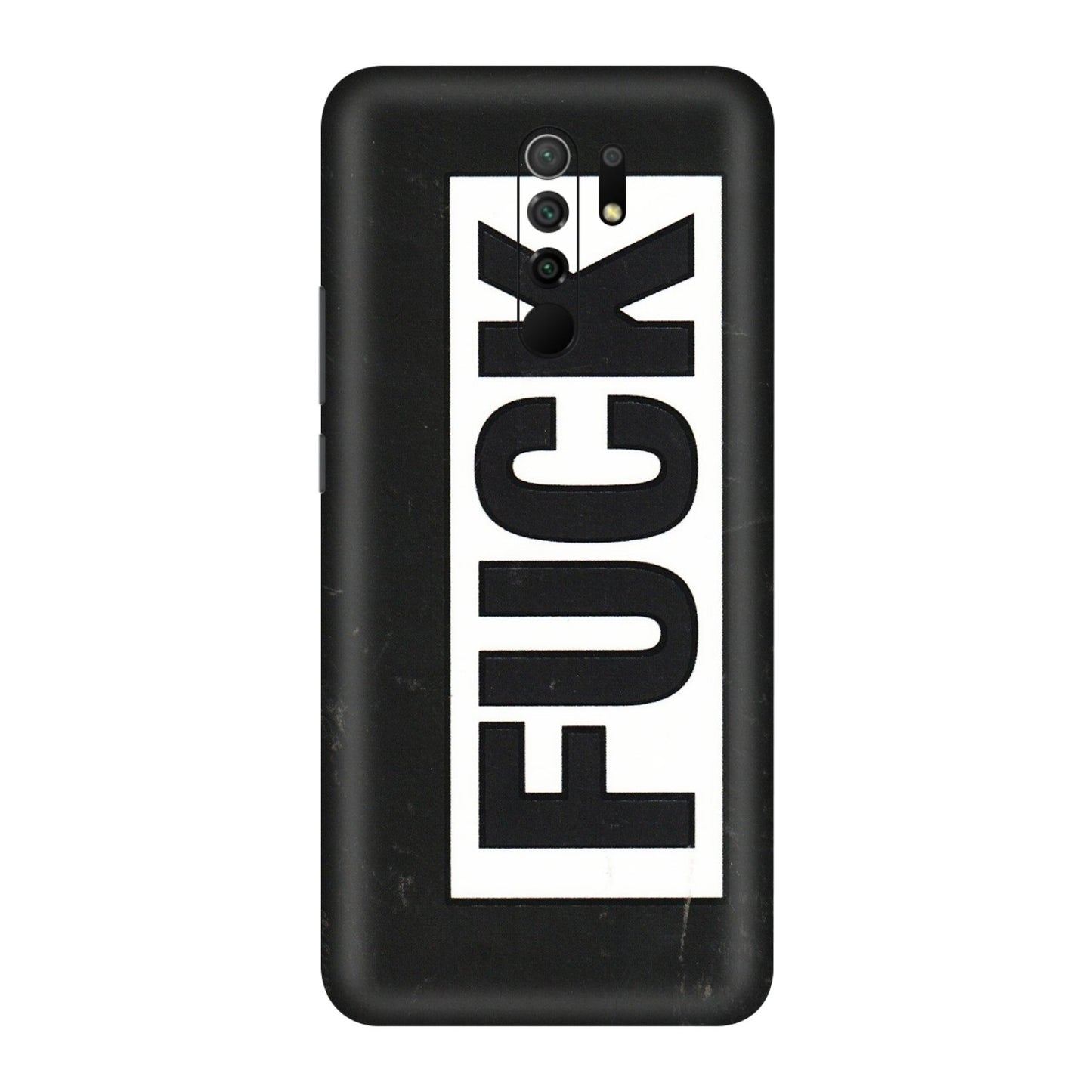 POCO Phone Skins (All Models) - The F Word - 3D Embossed Finish (L-255) Poco M2