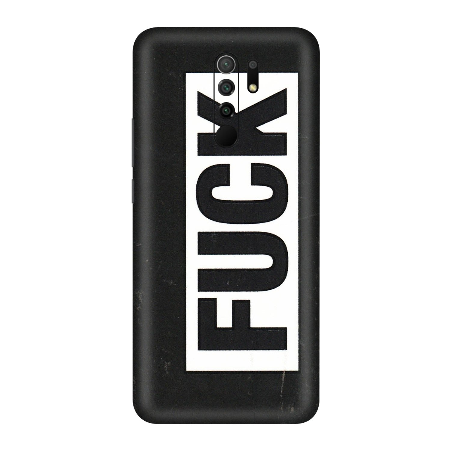 POCO Phone Skins (All Models) - The F Word - 3D Embossed Finish (L-255) Poco M2
