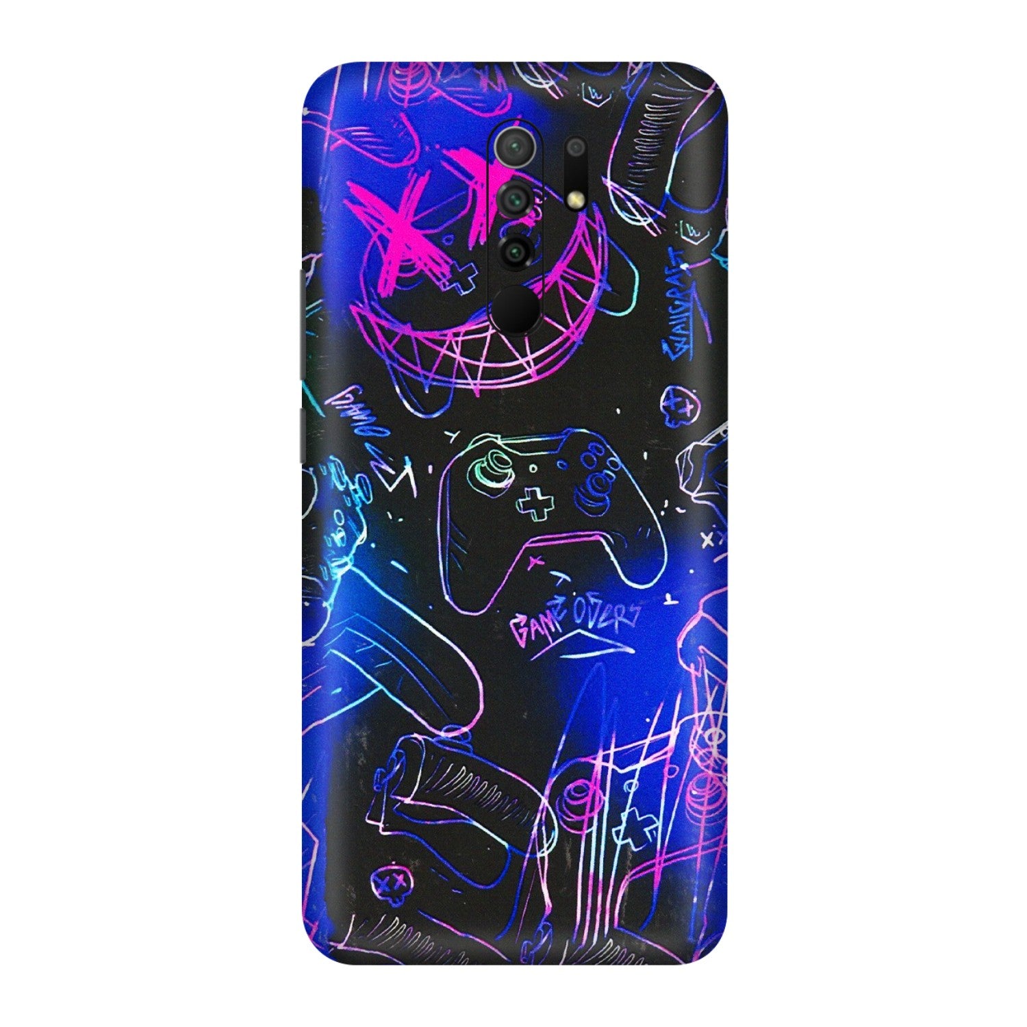 POCO Phone Skins (All Models) - Gamers Paradise - 3D Embossed Finish (L-258) Poco M2