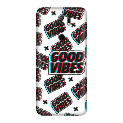 POCO Phone Skins (All Models) - Good Vibes - 3D Embossed Finish (L-282) Poco M2
