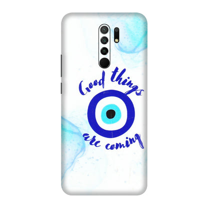 POCO Phone Skins (All Models) - Evil Eye Good Things Are Coming - 3D Embossed Finish (L-322) Poco M2