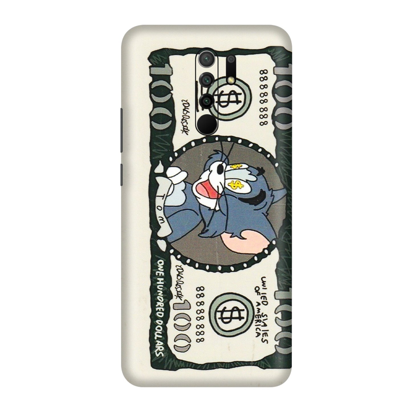 POCO Phone Skins (All Models) - Tom Hundred Dollar - 3D Embossed Finish (L-324) Poco M2