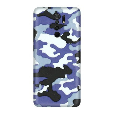 POCO Phone Skins (All Models) - Powerfull Military Camoflauge - 3D Embossed Finish (L-49) Poco M2