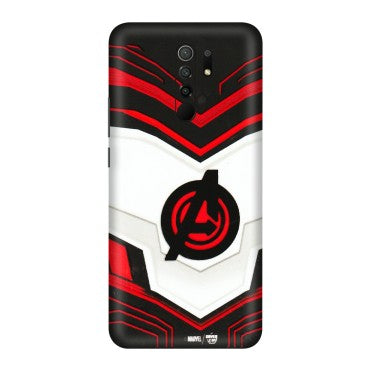 POCO Phone Skins (All Models) - Avengers Logo - 3D Embossed Finish (L-55) Poco M2