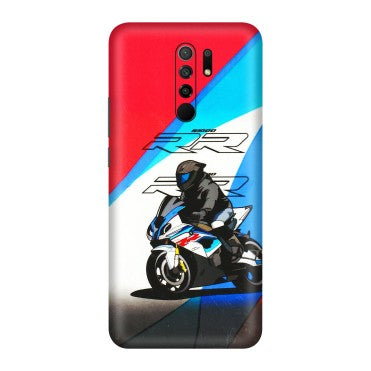 POCO Phone Skins (All Models) - Bikers Love - 3D Embossed Finish (L-58) Poco M2