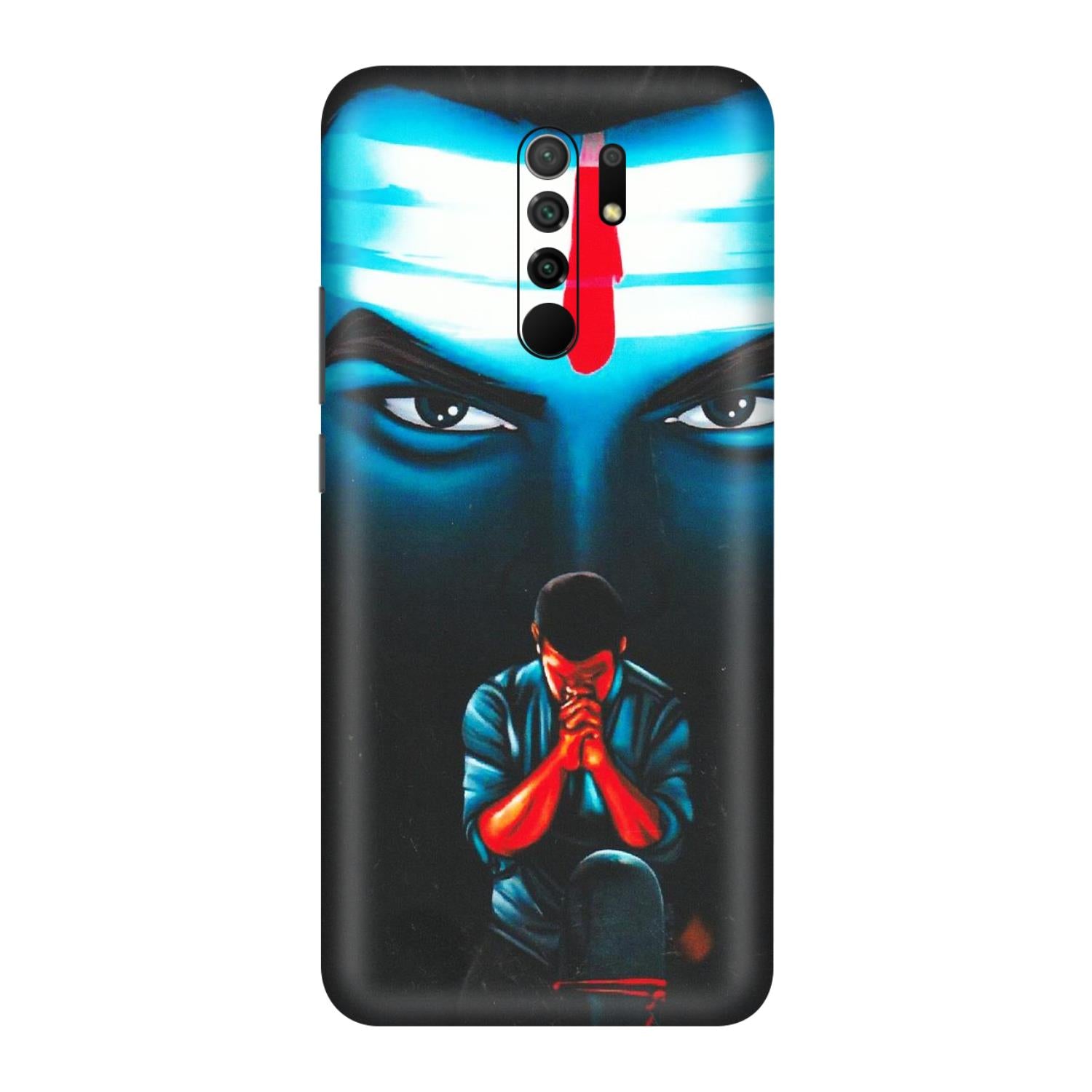 POCO Phone Skins (All Models) - Mahakal Bhakt - Matte Finish (M-112) Poco M2