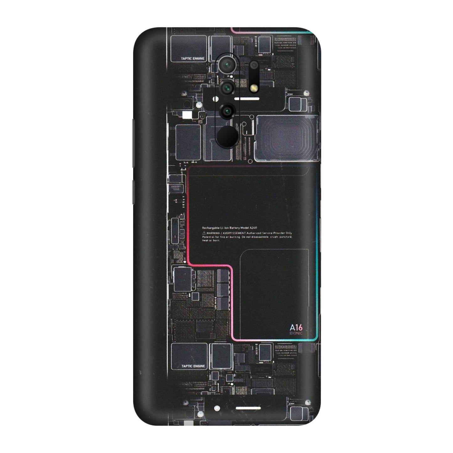 POCO Phone Skins (All Models) - Motherboard Circuit Layout - Matte Finish (M-117) Poco M2