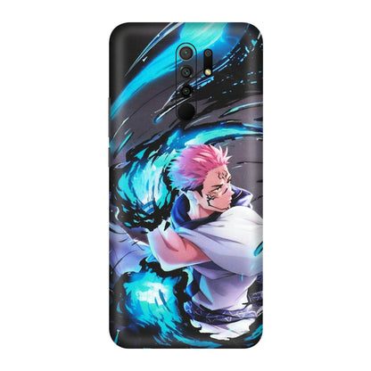 POCO Phone Skins (All Models) - New Jujutsu Kaisen Grey Blue Anime - Matte Finish (M-127) Poco M2