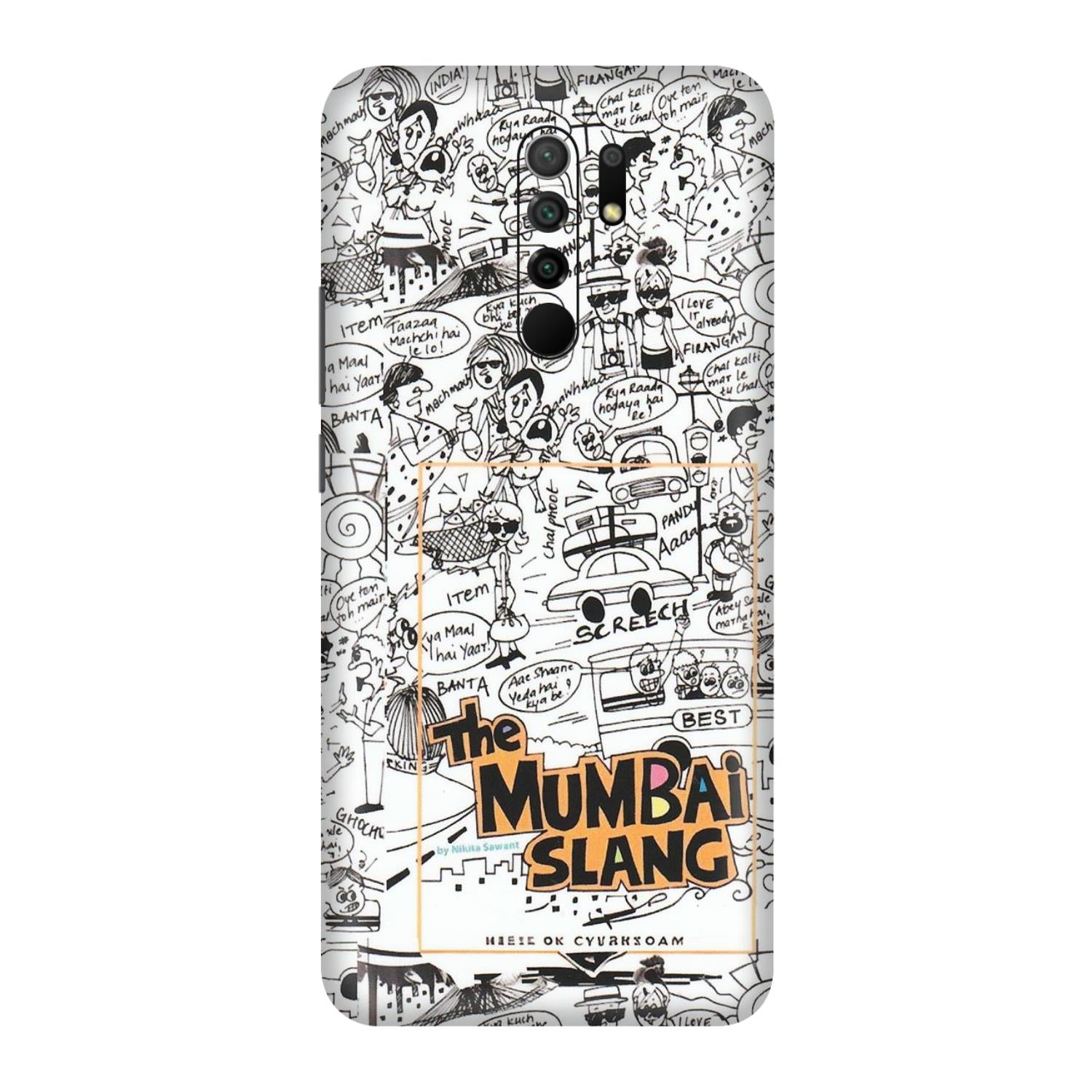 POCO Phone Skins (All Models) - The Mumbai Slang - Matte Finish (M-142) Poco M2