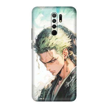 POCO Phone Skins (All Models) - Pirate Hunter One Piece Anime - Matte Finish (M-157) Poco M2