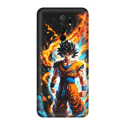 POCO Phone Skins (All Models) - Goku Transformation Anime - Matte Finish (M-159) Poco M2