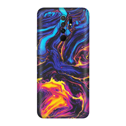 POCO Phone Skins (All Models) - Abstract Paint Classy - Matte Finish (M-15) Poco M2
