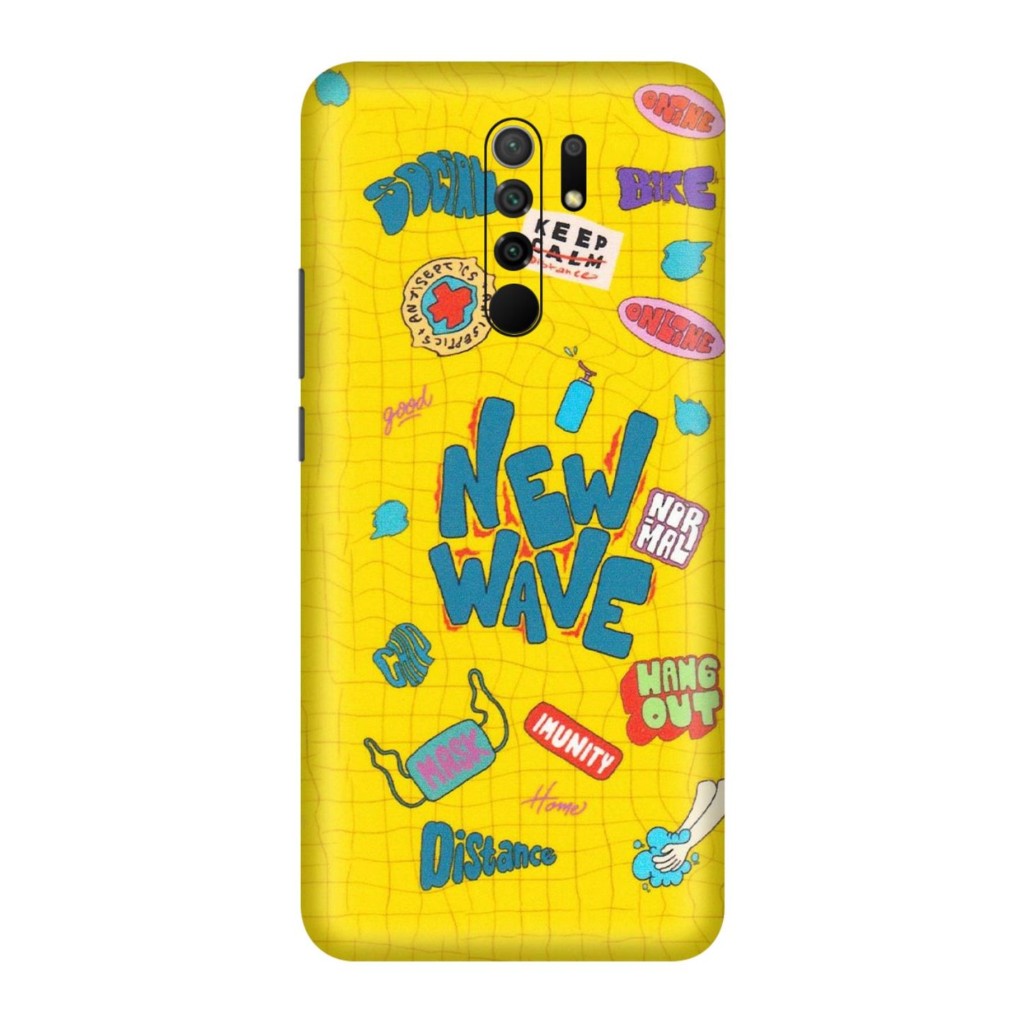 POCO Phone Skins (All Models) - New Wave Life - Matte Finish (M-17) Poco M2