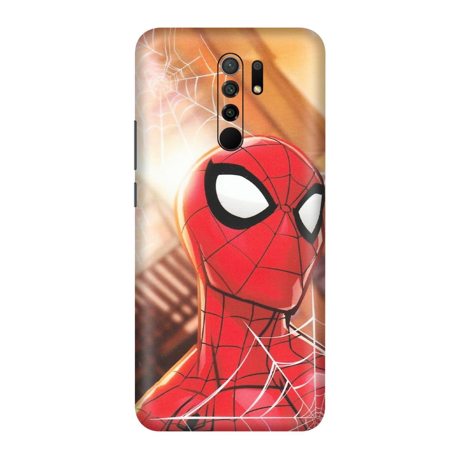 POCO Phone Skins (All Models) - Spiderman Face New - Matte Finish (M-41) Poco M2
