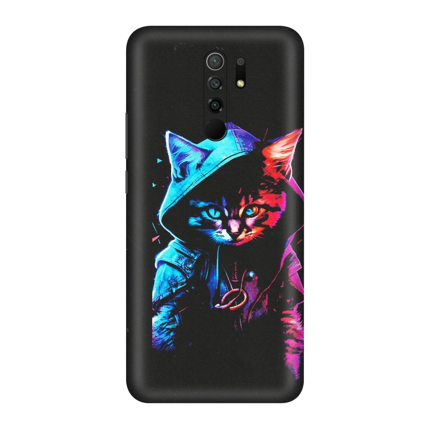POCO Phone Skins (All Models) - Cyberpunk Cat - Matte Finish (M-45) Poco M2