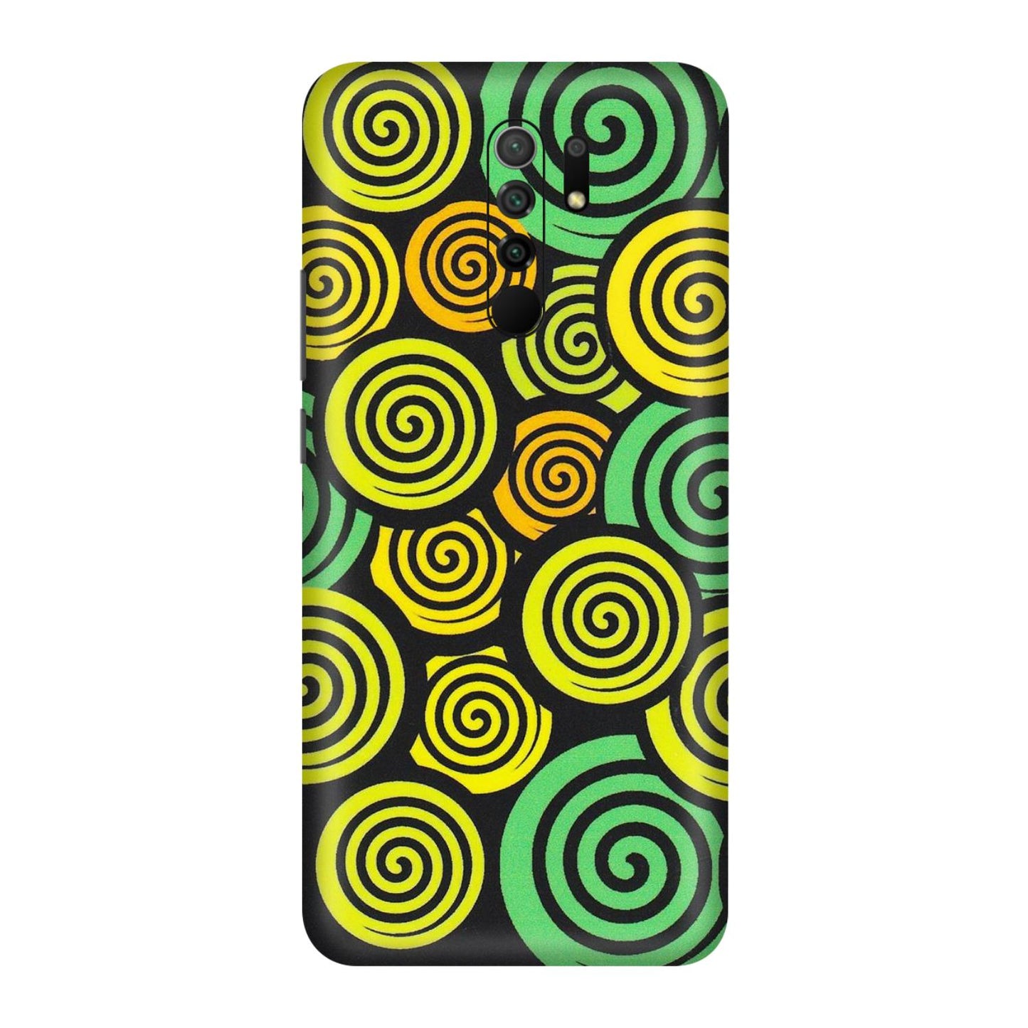 POCO Phone Skins (All Models) - Crazy Spiral - Matte Finish (M-91) Poco M2