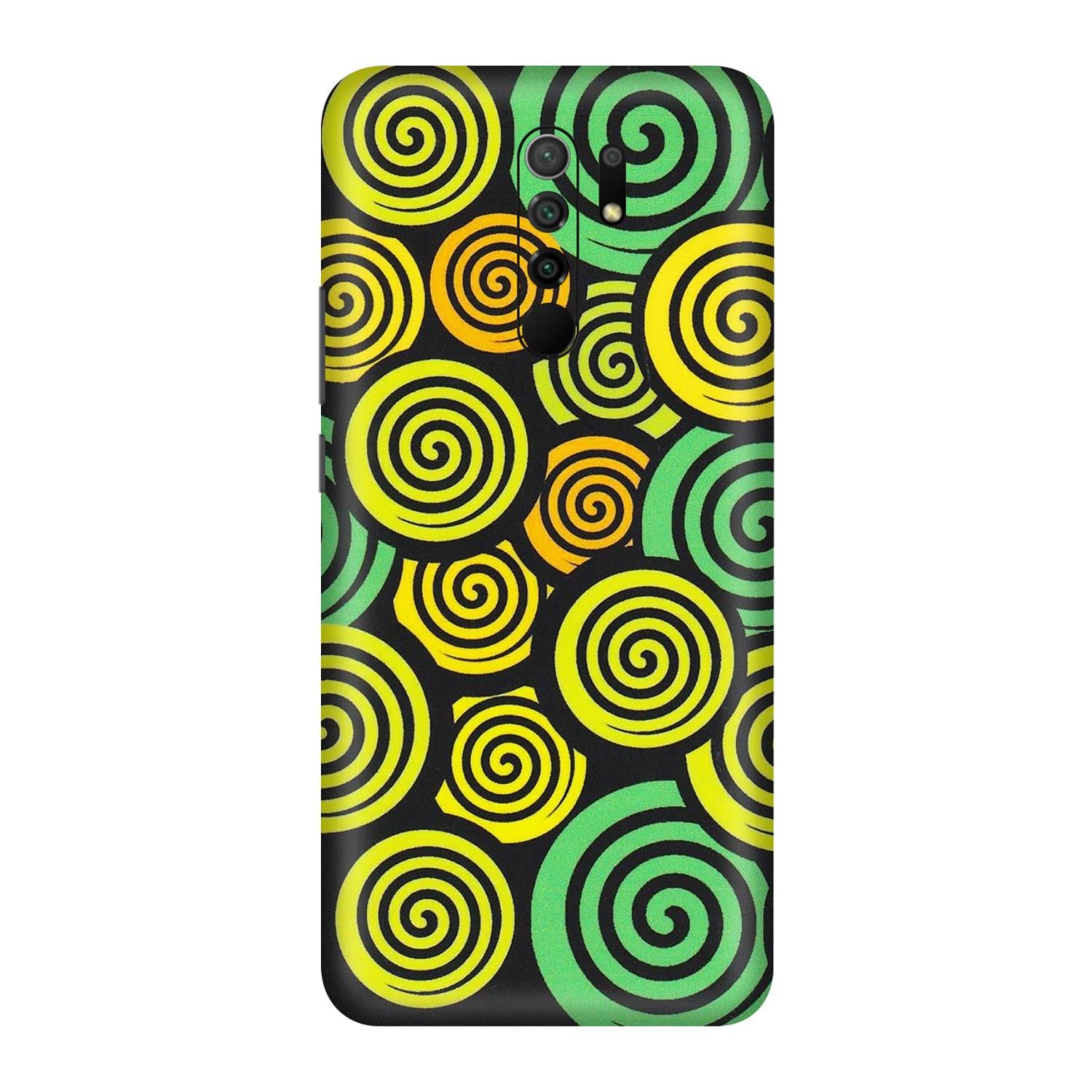 POCO Phone Skins (All Models) - Crazy Spiral - Matte Finish (M-91) Poco M2