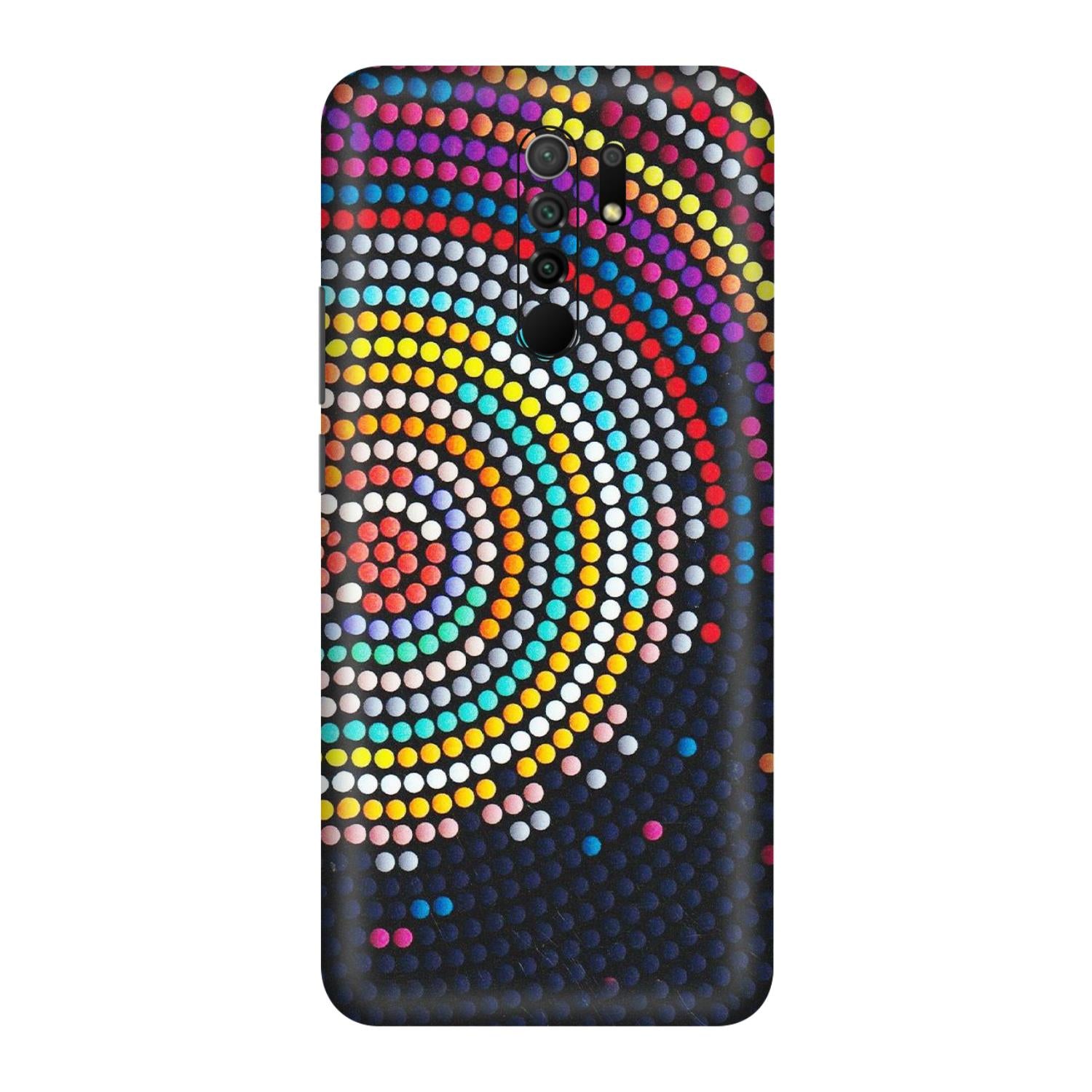 POCO Phone Skins (All Models) - Rainbow Dot Mandala - Matte Finish (M-97) Poco M2