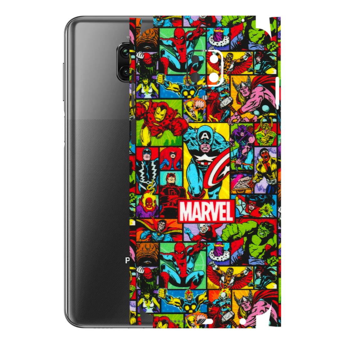 POCO Phone Skins (All Models) - MARVELOUS Comic Characters - 3D Embossed Finish (L-129) Poco M2 PRO