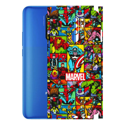 POCO Phone Skins (All Models) - MARVELOUS Comic Characters - 3D Embossed Finish (L-129) Poco M2 PRO