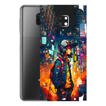 POCO Phone Skins (All Models) - Street Anime Guy - 3D Embossed Finish (L-158) Poco M2 PRO