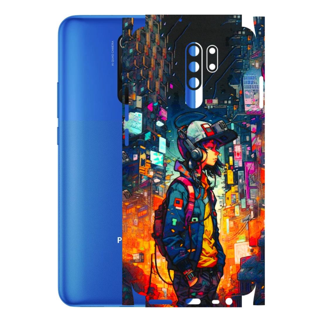 POCO Phone Skins (All Models) - Street Anime Guy - 3D Embossed Finish (L-158) Poco M2 PRO
