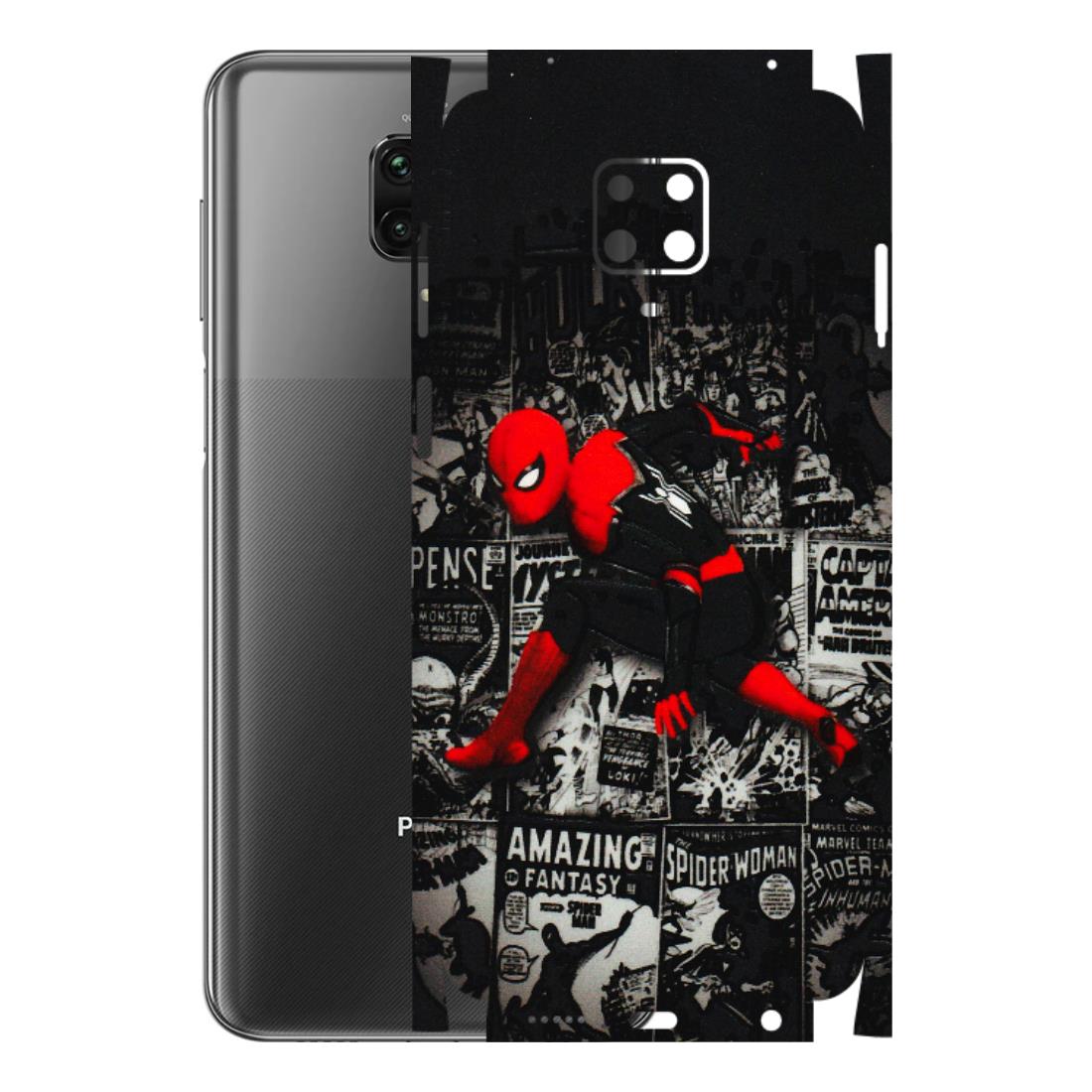 POCO Phone Skins (All Models) - SpiderMan New - 3D Embossed Finish (L-162) Poco M2 PRO
