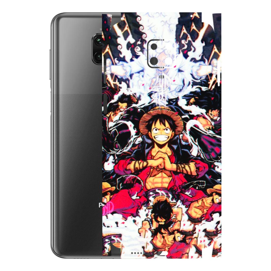 POCO Phone Skins (All Models) - Luffy Anime Character - 3D Embossed Finish (L-203) Poco M2 PRO