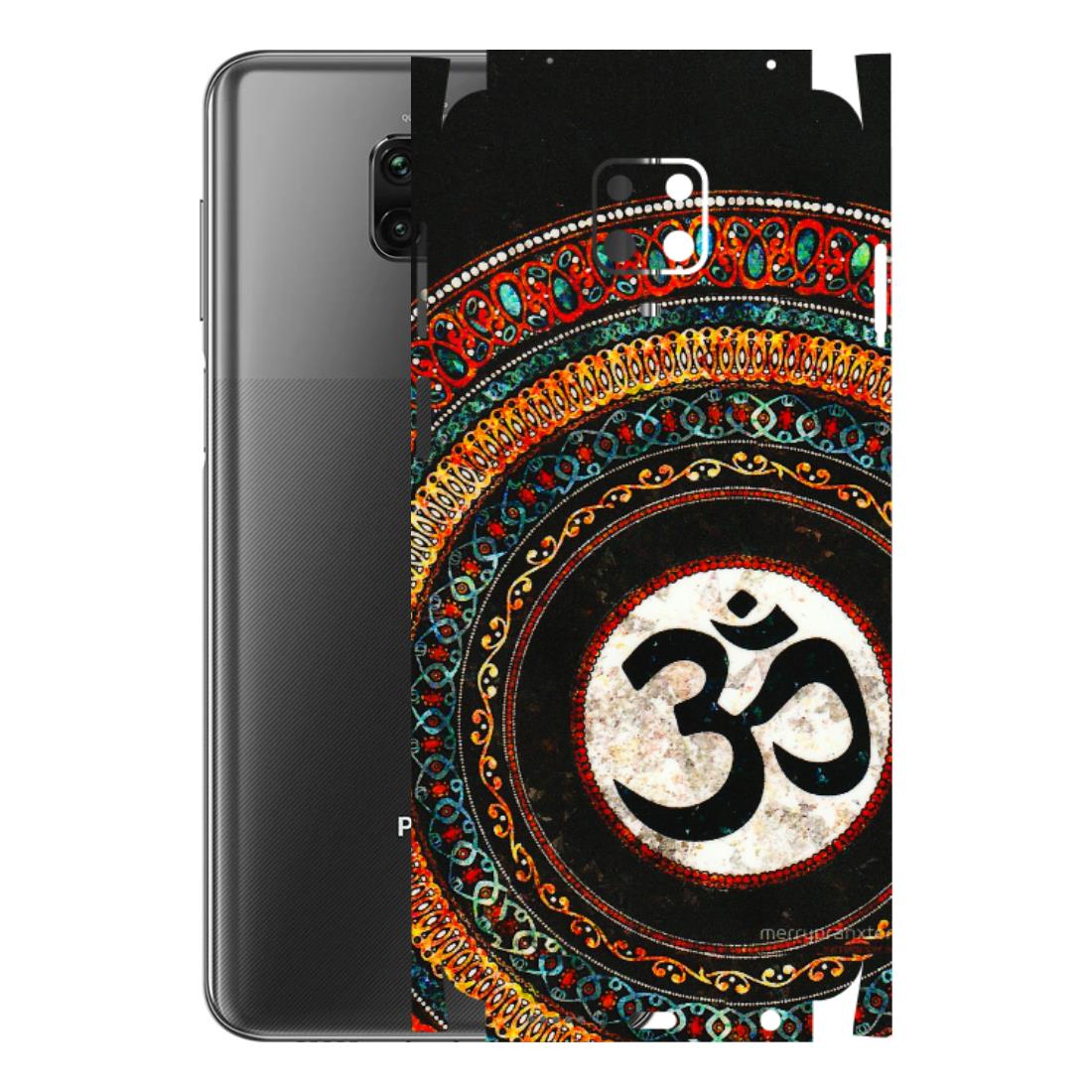 POCO Phone Skins (All Models) - Aum Chant Abstract - 3D Embossed Finish (L-42) Poco M2 PRO