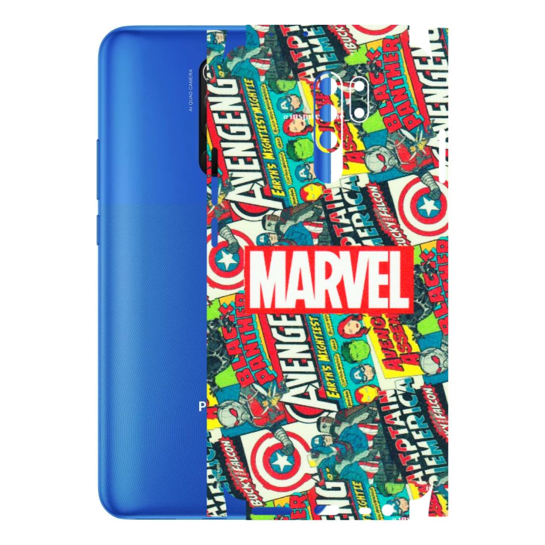 POCO Phone Skins (All Models) - Marvel Comic Lover - Matte Finish (M-30) Poco M2 PRO