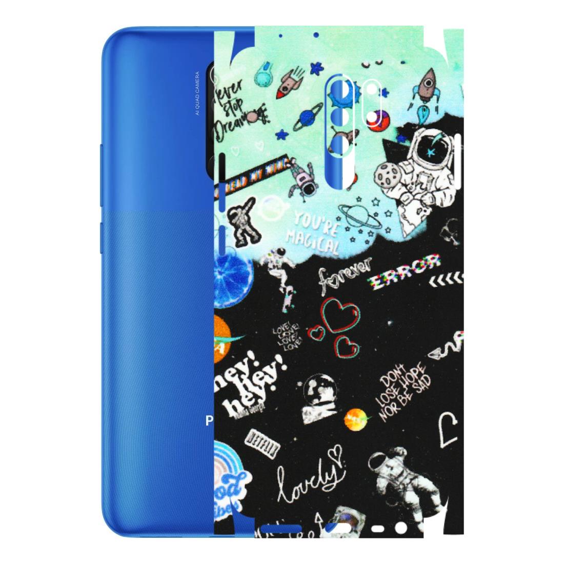 POCO Phone Skins (All Models) - Living In A Space Dream - Matte Finish (M-46) Poco M2 PRO