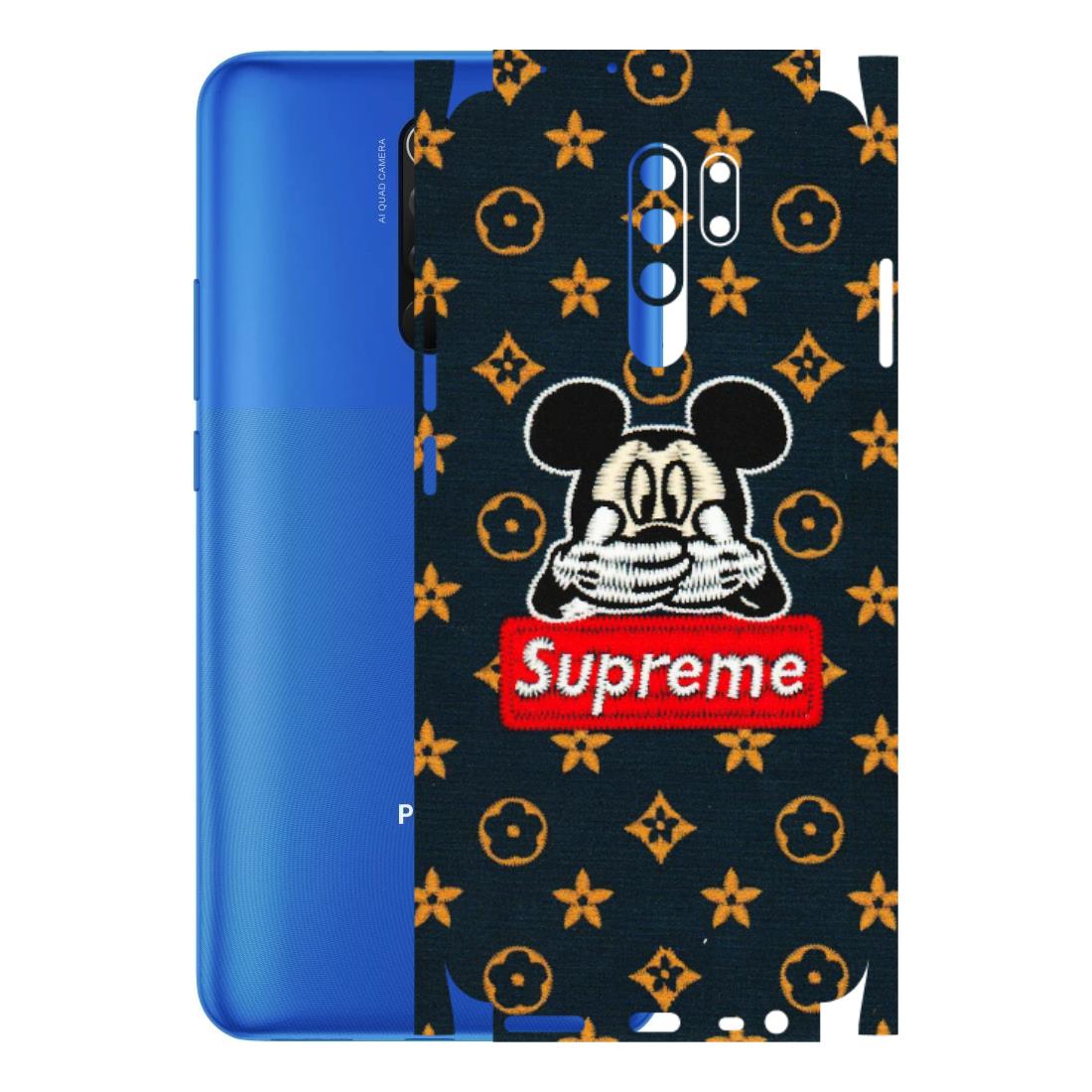 POCO Phone Skins (All Models) - Mickey Supreme - Matte Finish (M-83) Poco M2 PRO